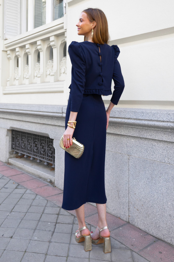 Conjunto Hills azul marino