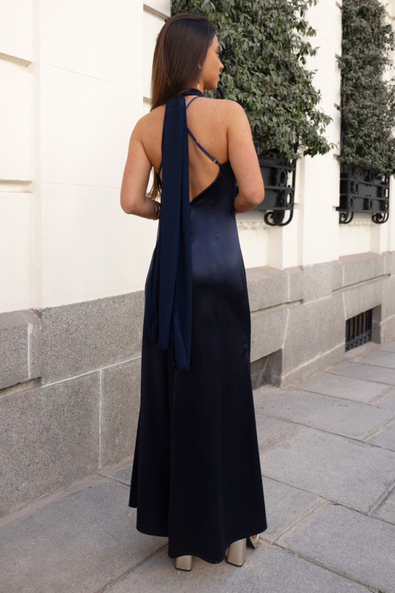 Vestido Arzilli azul marino