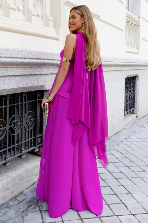 Vestido Nokers buganvilla