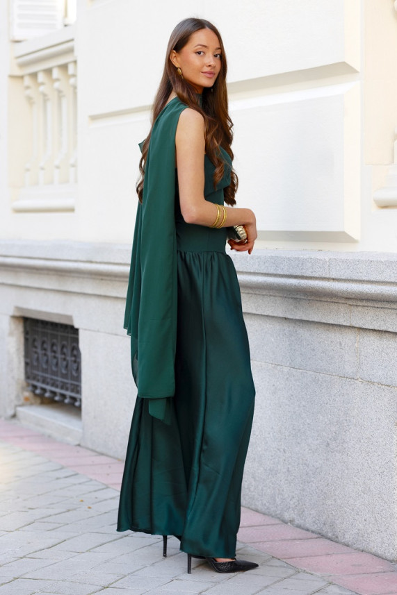 Vestido Reynolds verde botella