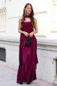 Vestido Reynolds burdeos