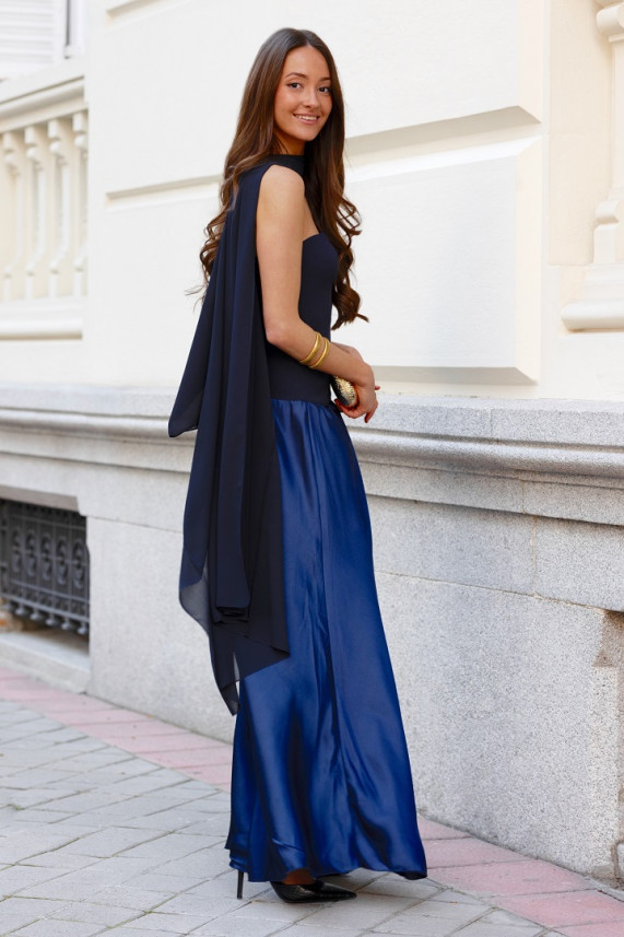Vestido Reynolds azul marino