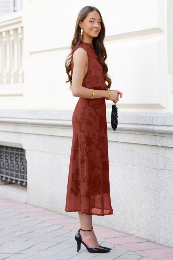 Vestido Walkers teja