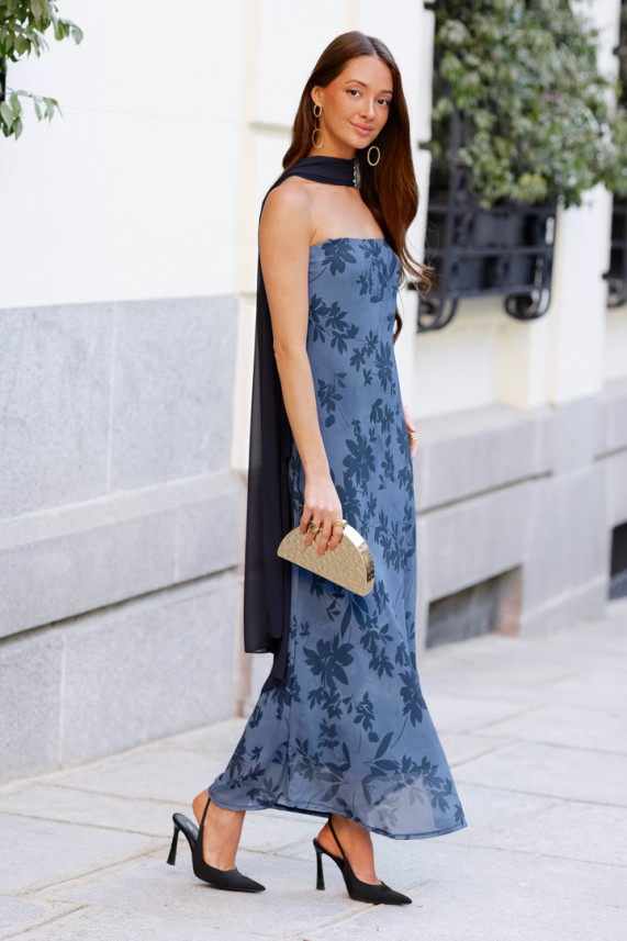 Vestido Santucci azul claro