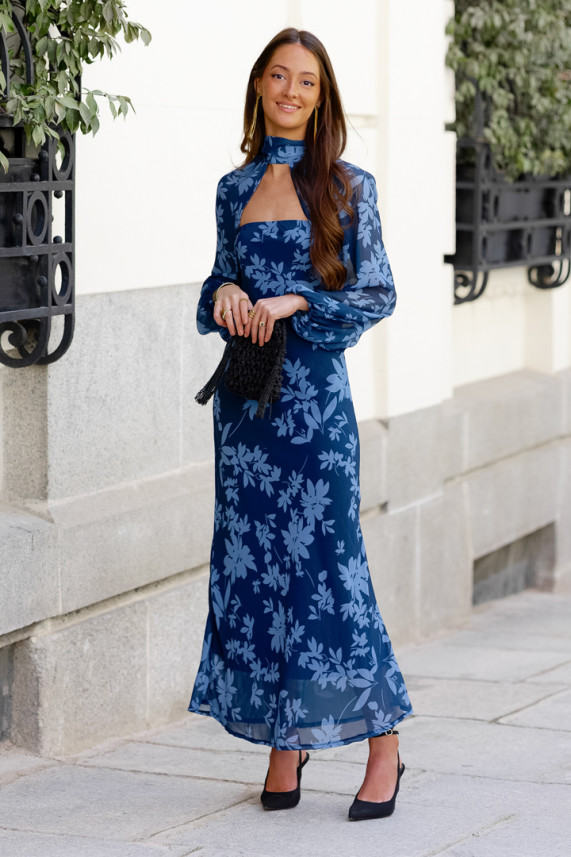 Capa Santucci azul oscuro