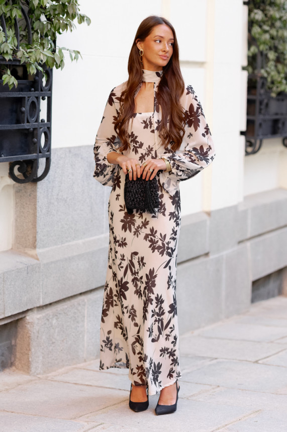 Vestido Santucci hueso