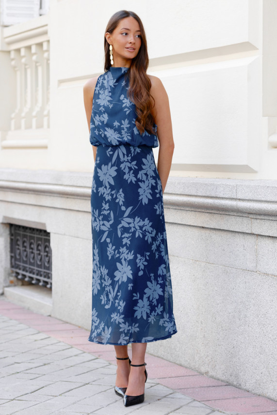 Vestido Walkers azul oscuro