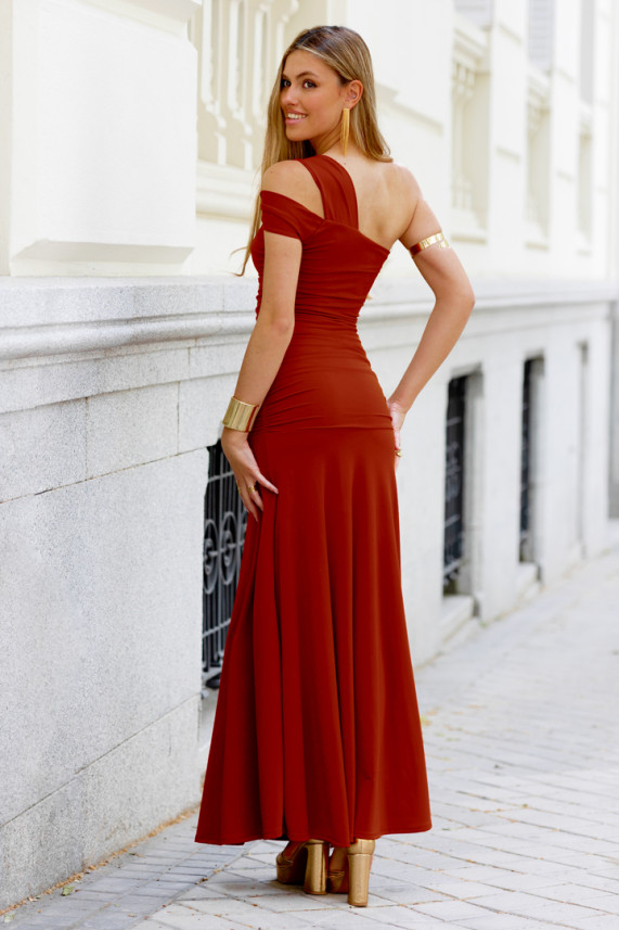 Vestido Charlons teja