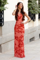 Vestido Dutton coral