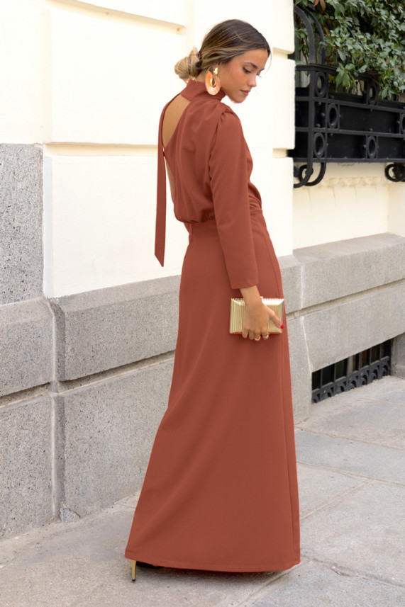 Vestido Marchand teja