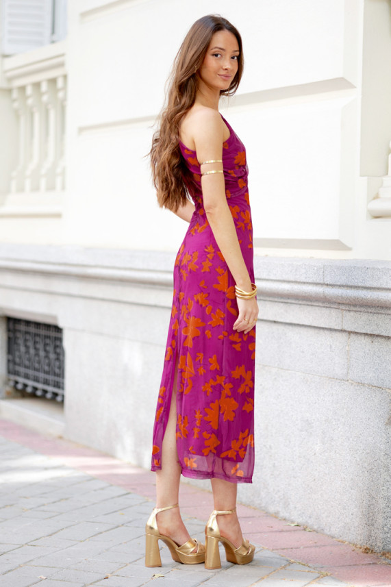 Vestido Cipressi coral