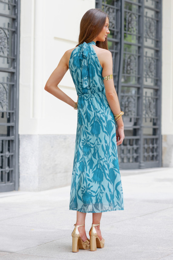 Vestido Smulders azul cobalto