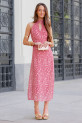 Vestido Baudin coral