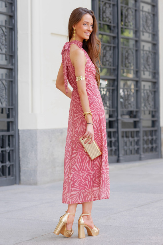 Vestido Baudin coral