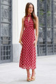 Vestido Doubets burdeos