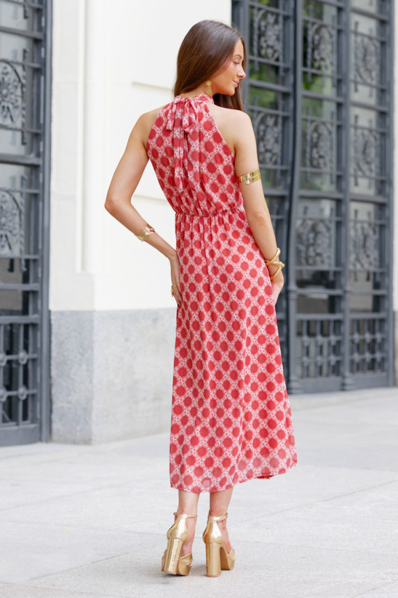 Vestido Doubets coral