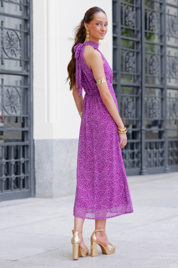 Vestido Erikson buganvilla
