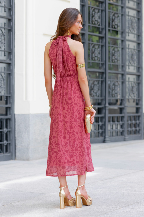 Vestido Jegats coral