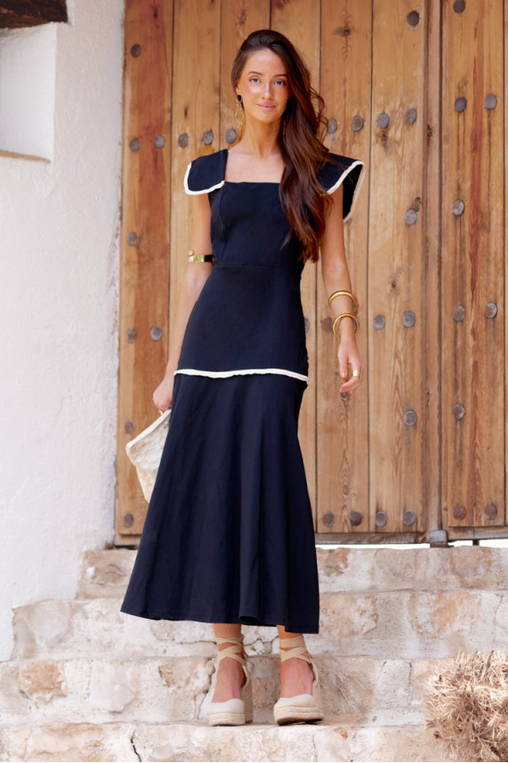 Vestido Trevisi negro