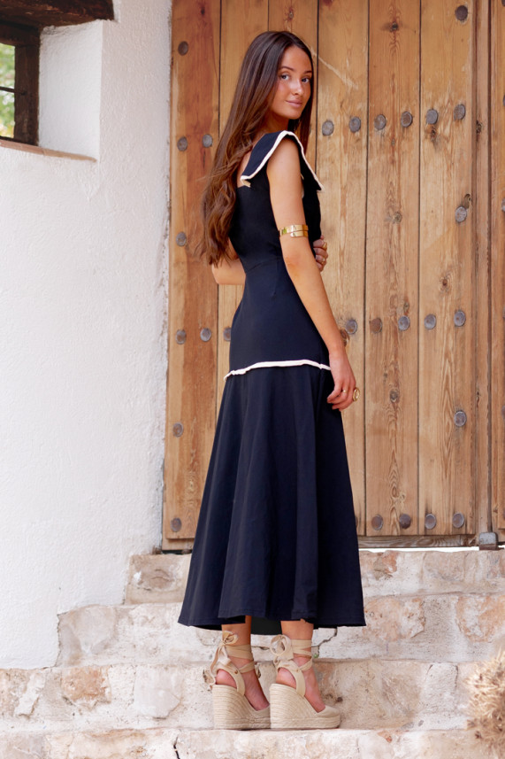 Vestido Trevisi negro