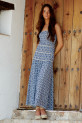 Vestido Rossetti azul