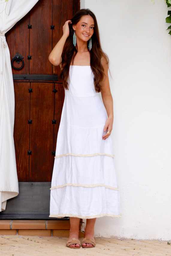 Vestido Chesini blanco