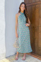 Vestido Hedeas turquesa