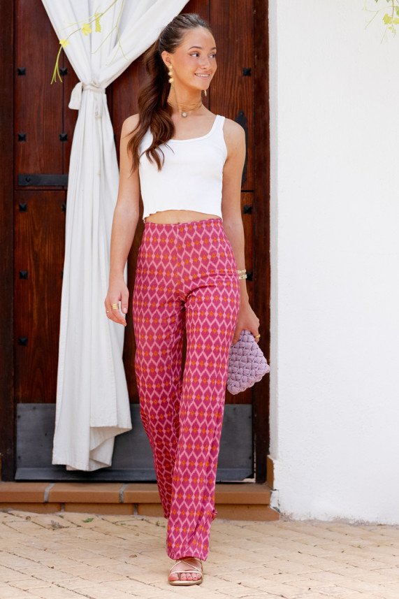 Pantalón Linus frambuesa