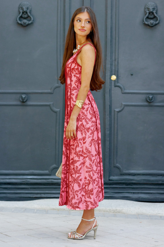 Vestido Alessia coral