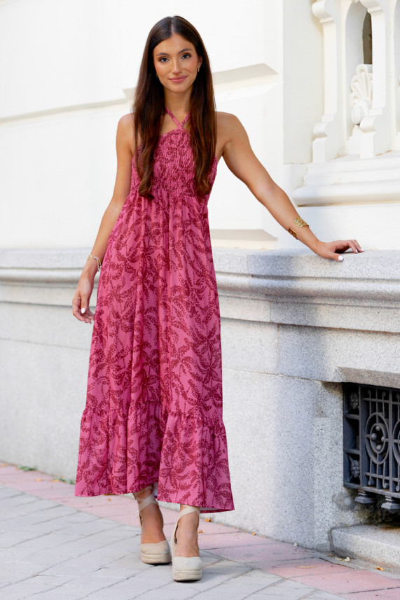 Vestido Mathie coral