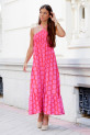 Vestido Romans frambuesa