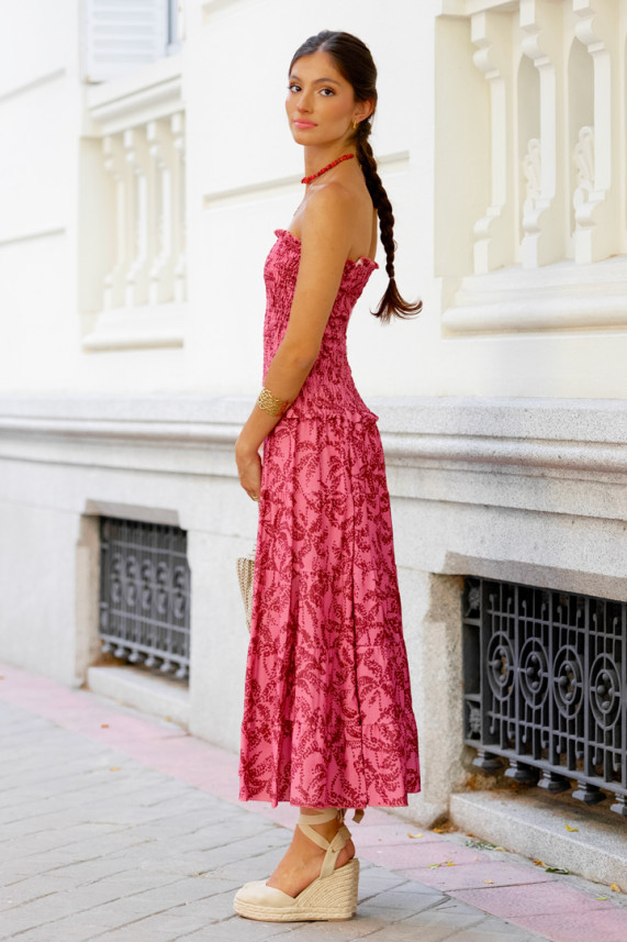 Vestido Silva coral