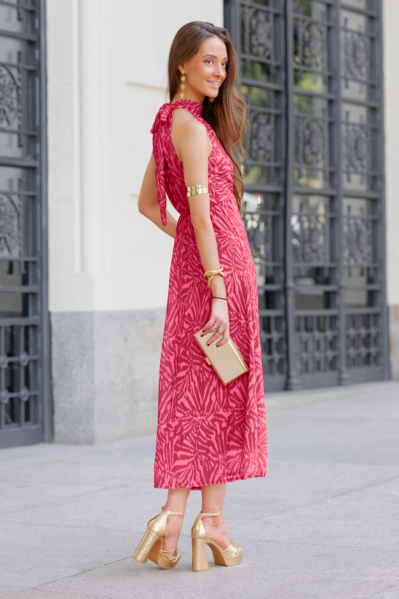 Vestido Baudin burdeos