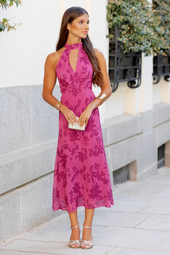 Vestido Koch buganvilla