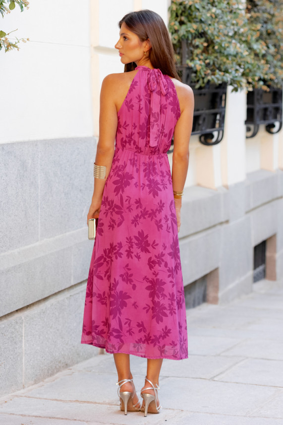 Vestido Koch buganvilla