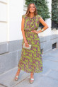 Vestido Barson verde