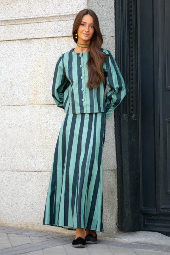 Conjunto Janssen verde