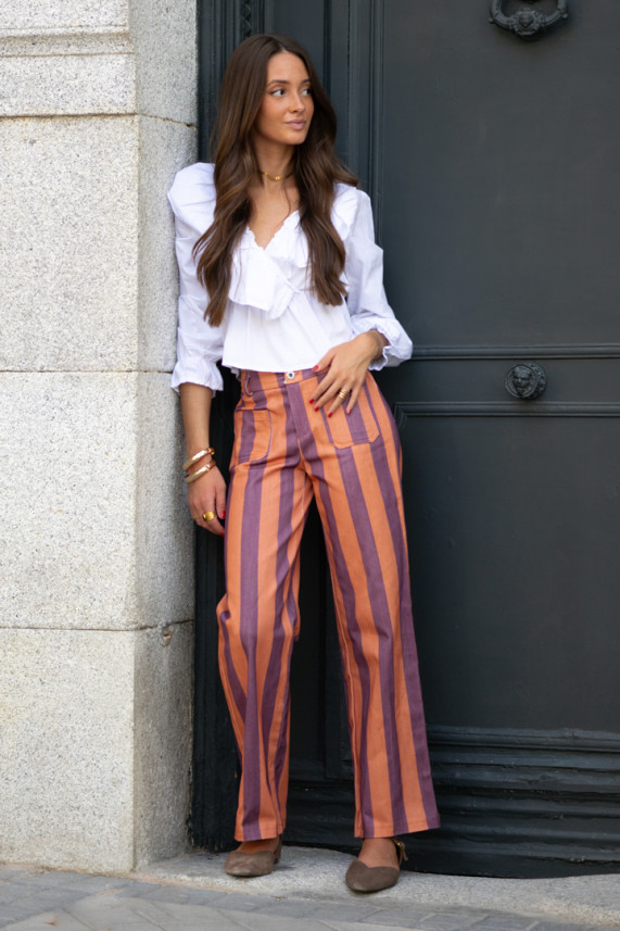 Pantalón Mariya coral