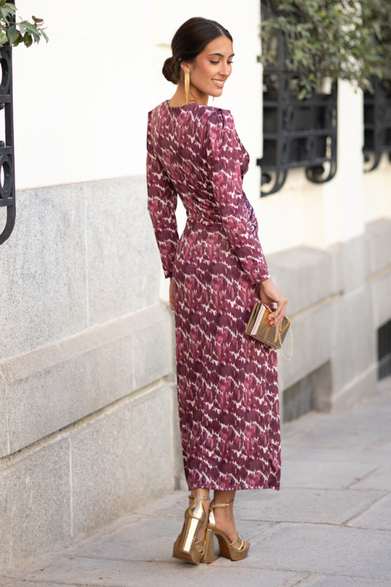 Vestido Dolven buganvilla