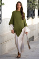 Poncho Whisper verde