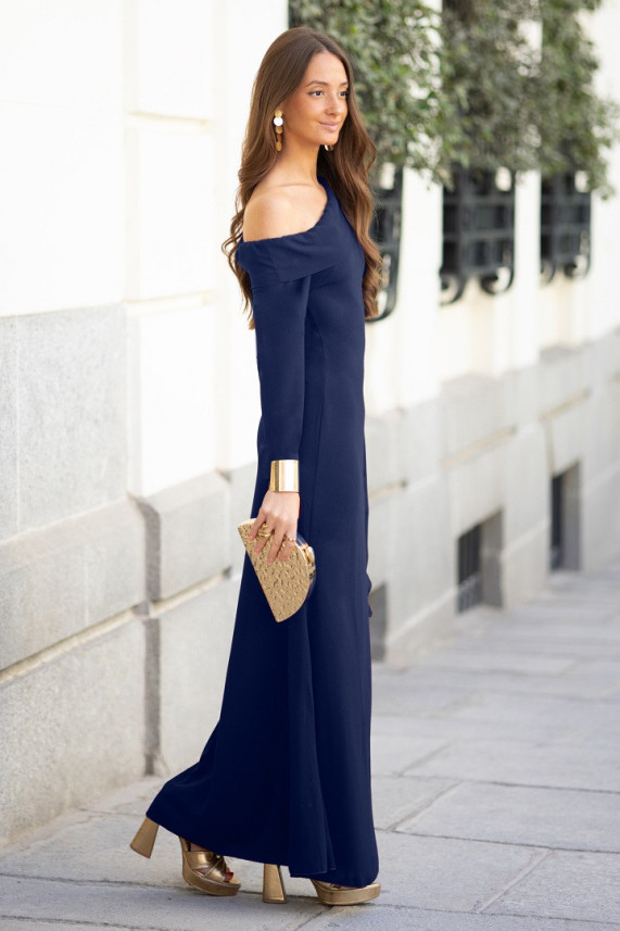 Vestido Soho azul marino