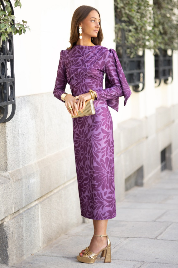 Vestido Jacoppo buganvilla