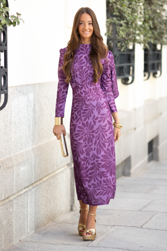 Vestido Jacoppo buganvilla