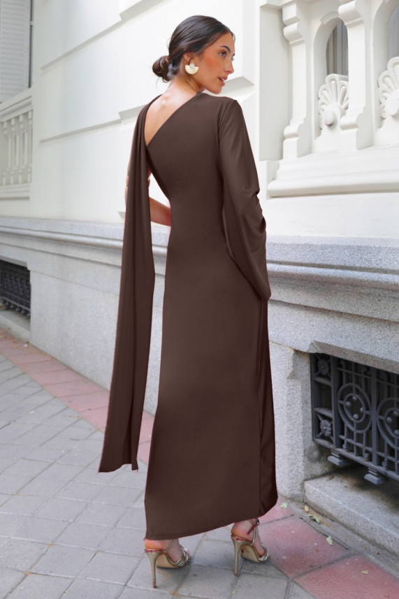 Vestido Vernazza marrón