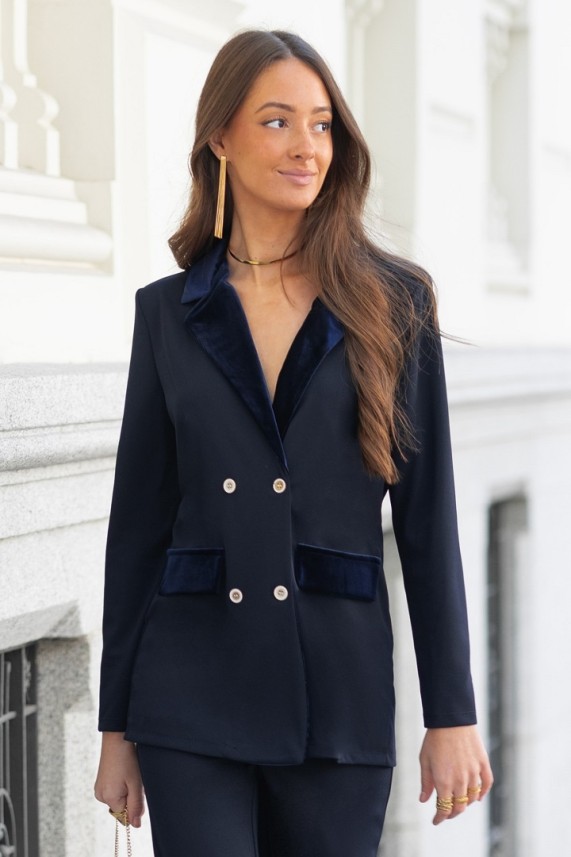 Blazer Lars azul marino