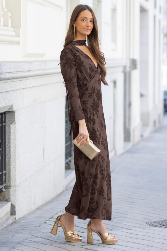 Vestido Kade marrón