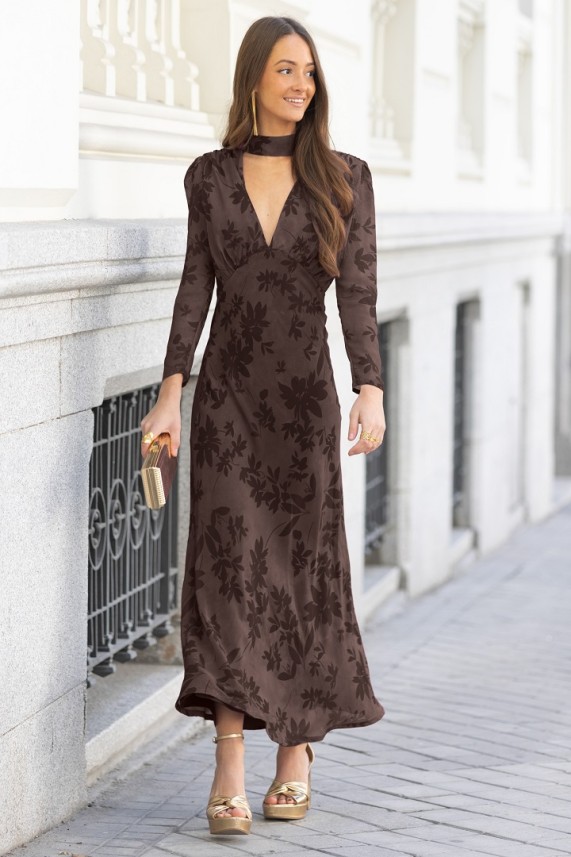 Vestido Kade marrón