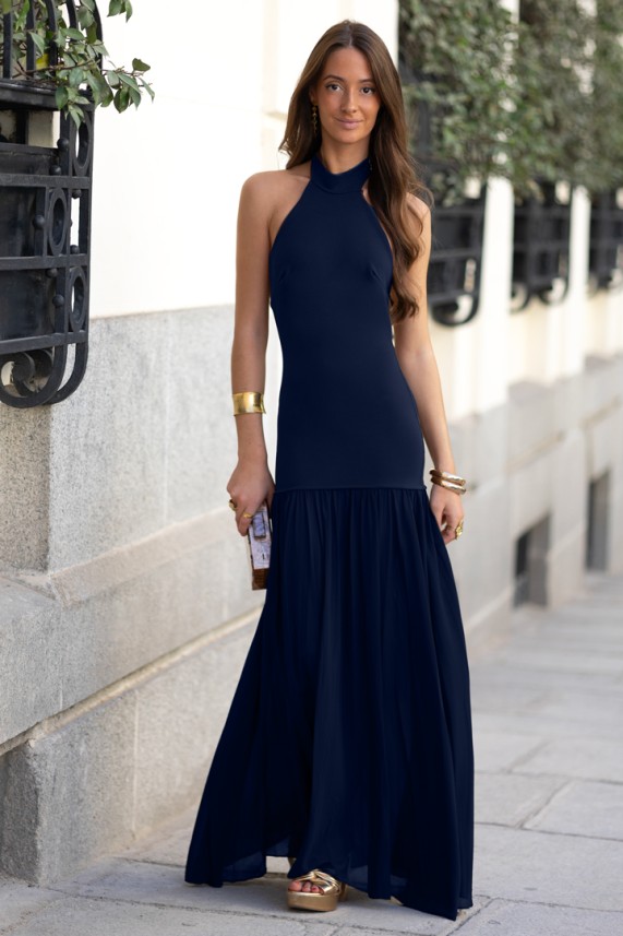 Vestido Josh azul marino