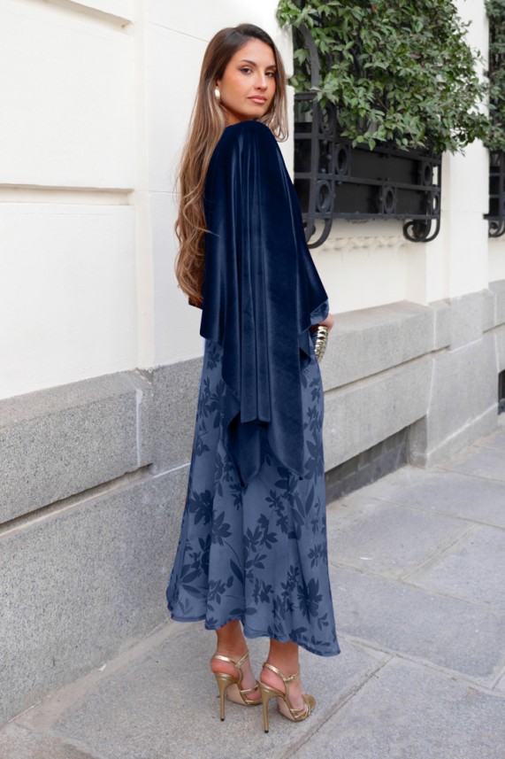 Capa Alexander azul marino