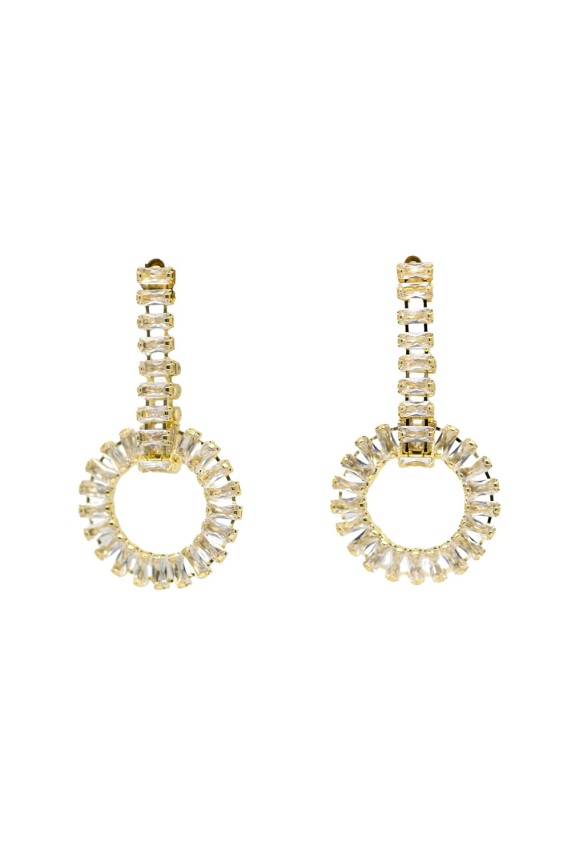 Pendientes Meuse dorado